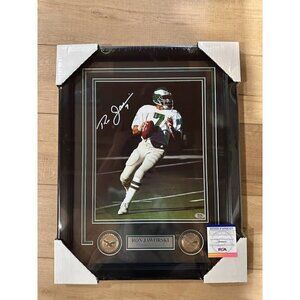 Ron Jaworski signed autographed Philadelphia Eagles 11x14 Photo framed PSA